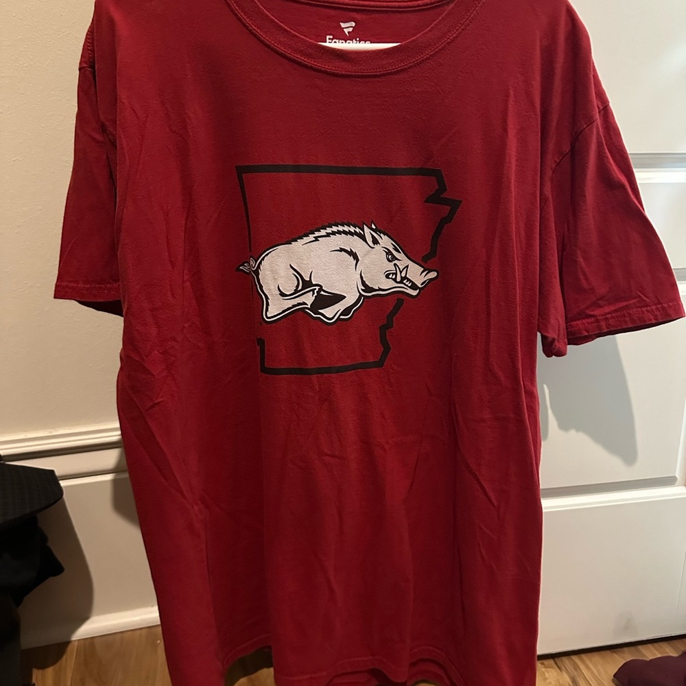 Fanatics Arkansas Logo Shirt